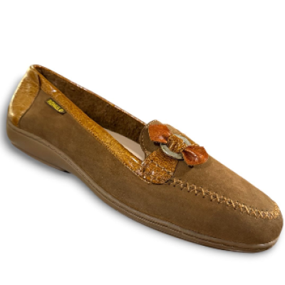 Romulo Casual Cuero Mocca Mujer Ref 2402